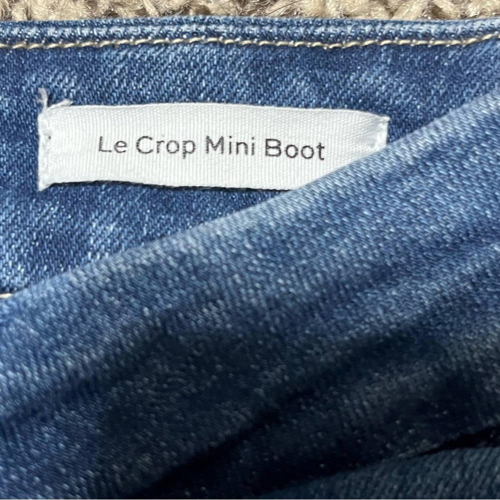 Frame Denim Indigo Wide Leg Jeans - Picture 7 of 10